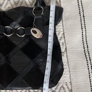 Nine West Black Quilted Shoulder Bag